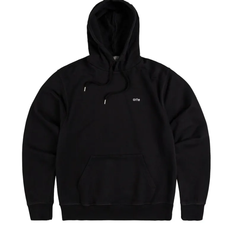 Arte Antwerp Sweats À Capuche*Energy Print Hoodie Black