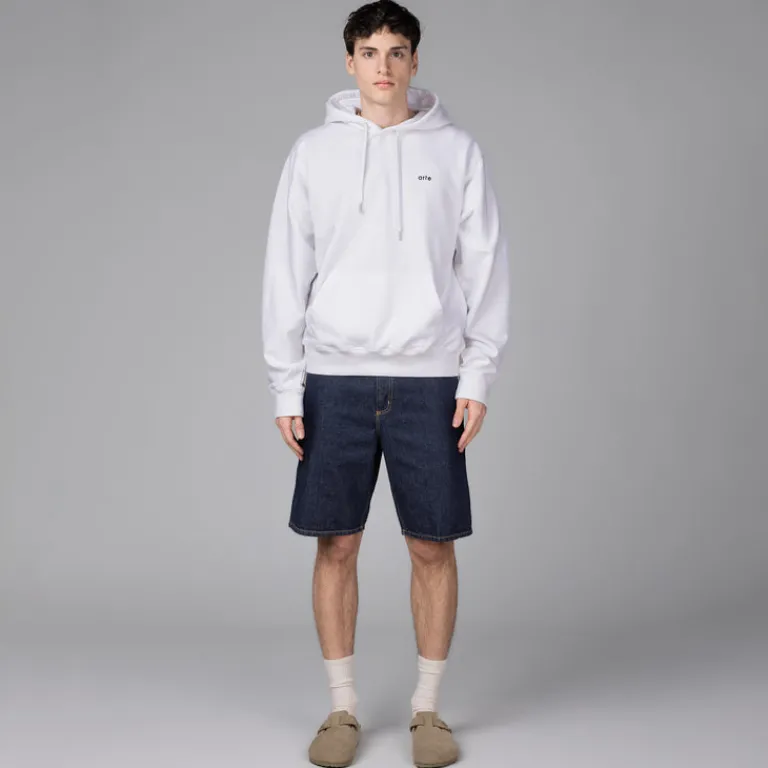 Arte Antwerp Sweats À Capuche*Energy Print Hoodie White
