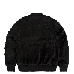 Arte Antwerp Gilets*Flower Bomber Jacket Black