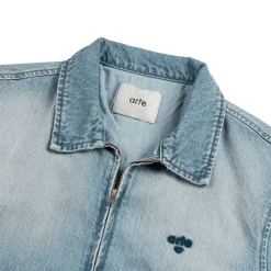 Arte Antwerp Gilets*Heart Logo Jacket Bleach