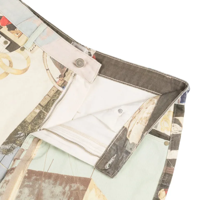 Arte Antwerp Shorts*Photo Allover Shorts Black / White