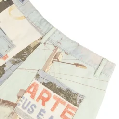 Arte Antwerp Shorts*Photo Allover Shorts Black / White