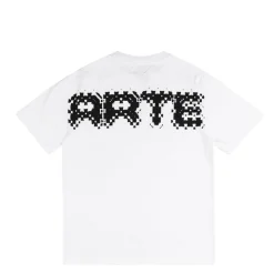 Arte Antwerp T-Shirts*Pixel Back T-Shirt White