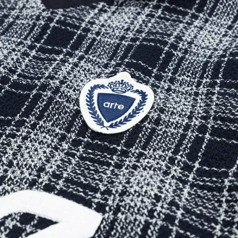 Arte Antwerp T-Shirts*Square Collar T-Shirt Plaid