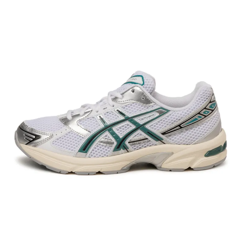Asics Sneakers Blancs|Chaussures De Running Retro*GEL-1130 White / Rainy Lake
