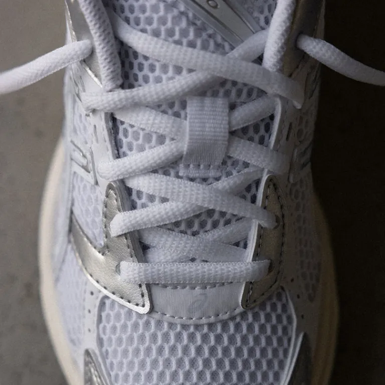 Asics Sneakers Blancs|Chaussures De Running Retro*GEL-1130 White / Blue Fade
