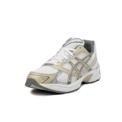 Asics Sneakers Blancs|Chaussures De Running Retro*GEL-1130 White / Dried Leaf Green