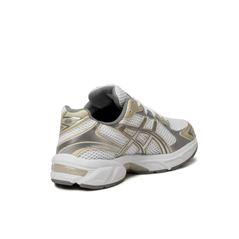 Asics Sneakers Blancs|Chaussures De Running Retro*GEL-1130 White / Dried Leaf Green
