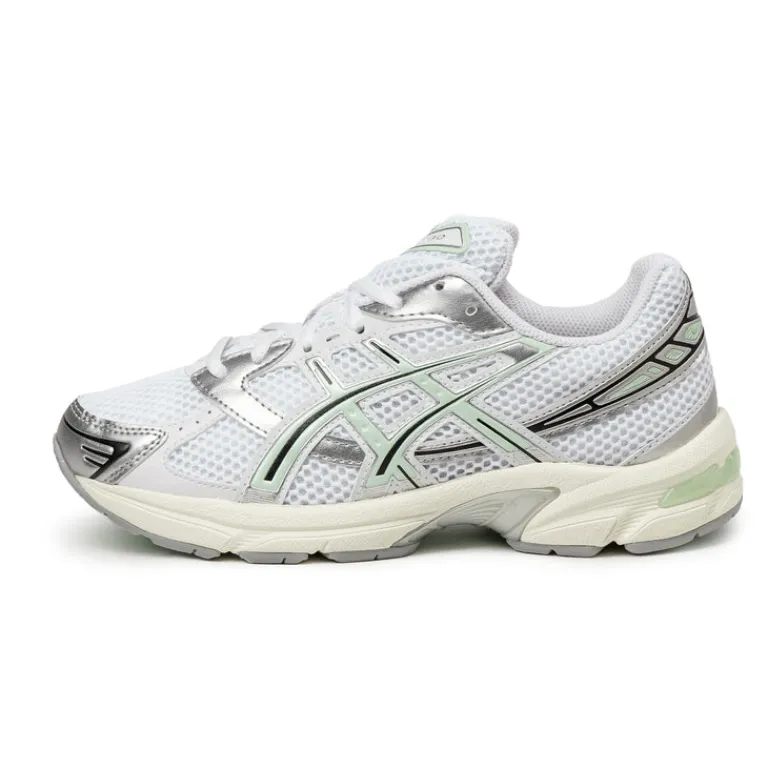 Asics Sneakers Blancs|Chaussures De Running Retro*GEL-1130 White / Mint Tint