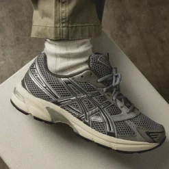 Asics Sneakers Végétaliens|Chaussures De Running Retro*GEL-1130 Clay Grey / Pure Silver