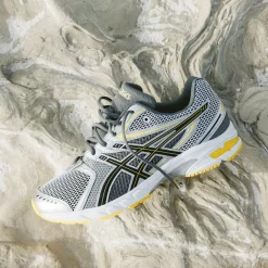 Asics Chaussures De Running Retro*GEL-DS Trainer 14 White / Tai-Chi Yellow
