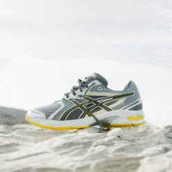 Asics Chaussures De Running Retro*GEL-DS Trainer 14 White / Tai-Chi Yellow