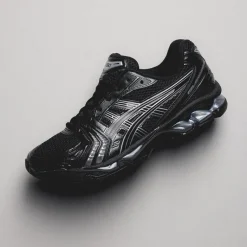 Asics Sneakers En Cuir|Chaussures De Running Retro*GEL-Kayano 14 Black / Pure Silver