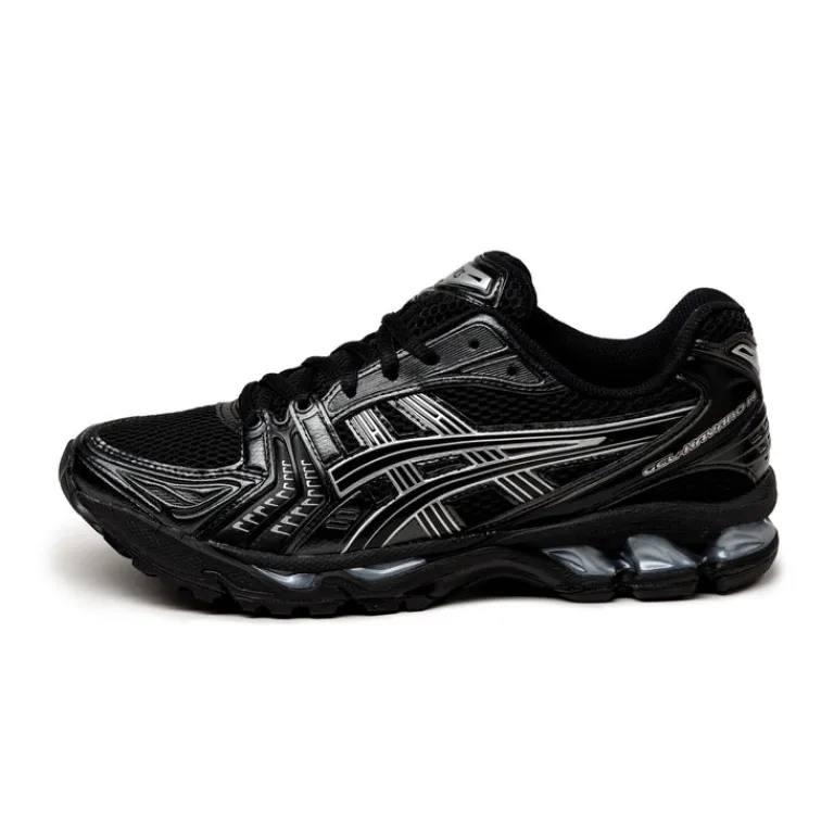 Asics Sneakers En Cuir|Chaussures De Running Retro*GEL-Kayano 14 Black / Pure Silver