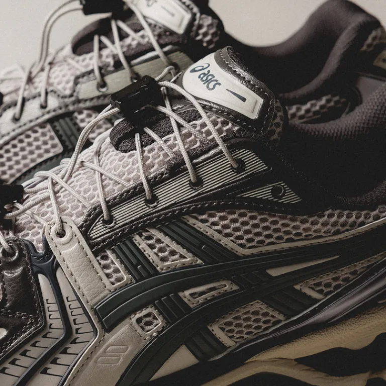 Asics Sneakers Végétaliens|Chaussures De Running Retro*GEL-Kayano 14 Oyster Grey / Clay Grey