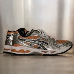 Asics Sneakers Végétaliens|Chaussures De Running Retro*GEL-Kayano 14 Sepia / Pure Silver