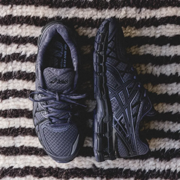 Asics Sneakers Végétaliens|Chaussures De Running Retro*GEL-Kayano 20 Indigo Fog / Black