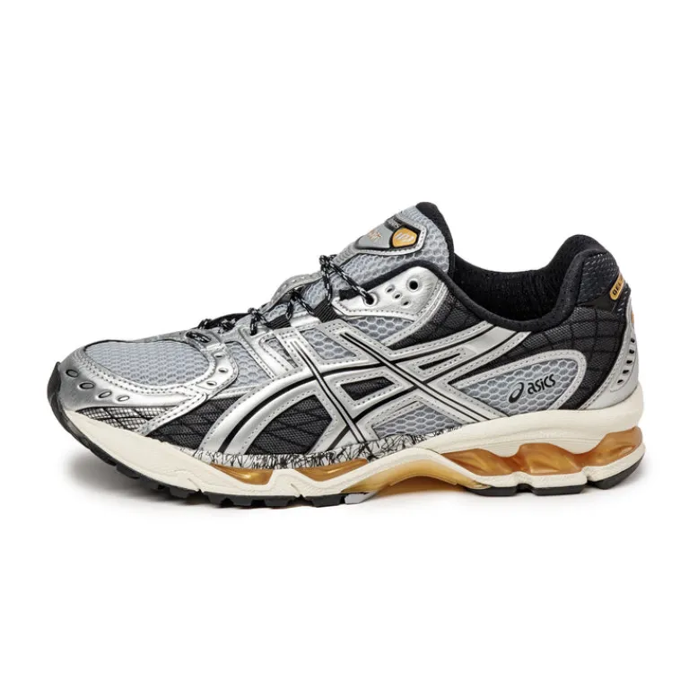 Asics Sneakers Végétaliens|Chaussures De Running Retro*GEL-Nimbus 10.1 Piedmont Grey / Pure Silver