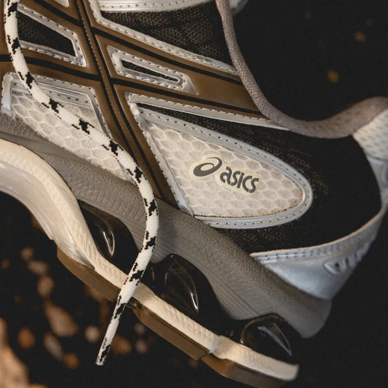 Asics Sneakers Végétaliens|Chaussures De Running Retro*GEL-Nimbus 10.1 Cream / Pure Silver