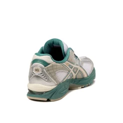 Asics Sneakers Végétaliens|Chaussures De Running Retro*GEL-Nimbus 10.1 White / Rainy Lake