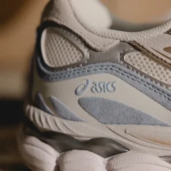 Asics Sneakers En Cuir|Chaussures De Running Retro*GEL-NYC Cream / Cloud Grey