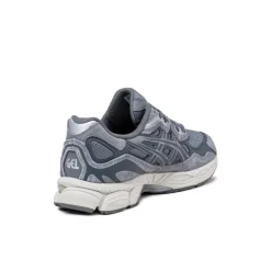 Asics Sneakers En Cuir|Chaussures De Running Retro*GEL-NYC Steel Grey / Carrier Grey