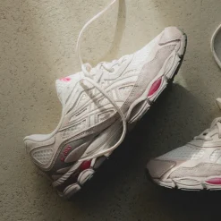 Asics Sneakers En Cuir|Chaussures De Running Retro*GEL-NYC Cream / Moonrock