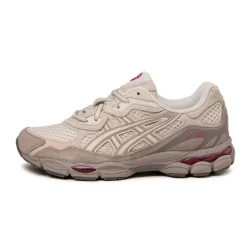 Asics Sneakers En Cuir|Chaussures De Running Retro*GEL-NYC Cream / Moonrock