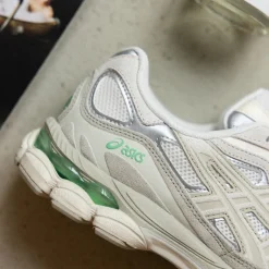 Asics Sneakers En Cuir|Chaussures De Running Retro*GEL-NYC Cream / Fossil
