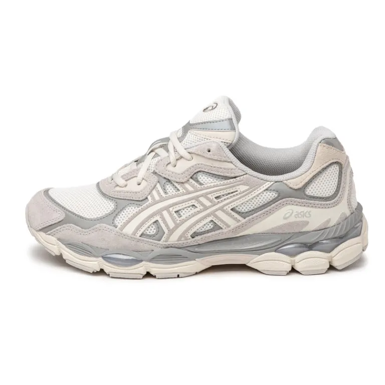 Asics Sneakers En Cuir|Chaussures De Running Retro*GEL-NYC Cream / Oyster Grey