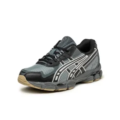 Asics Sneakers En Cuir|Chaussures De Running Retro*GEL-NYC 2055 Clay Grey / Black