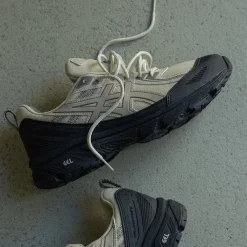 Asics Sneakers Végétaliens|Chaussures De Running Retro*GEL-Venture 6 *Shield* Black / Feather Gre