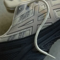 Asics Sneakers Végétaliens|Chaussures De Running Retro*GEL-Venture 6 *Shield* Black / Feather Gre