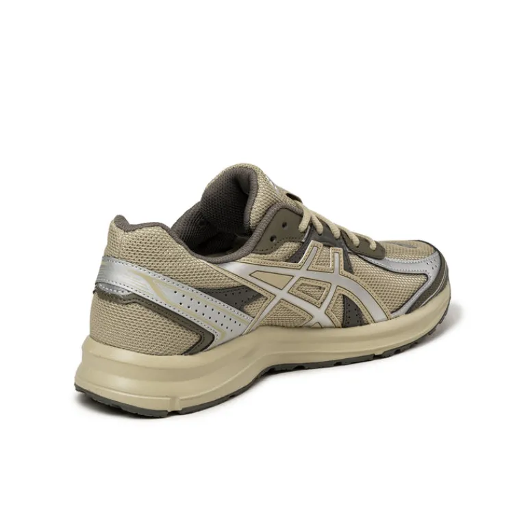 Asics Sneakers Végétaliens|Chaussures De Running Retro*JOG 100S Khaki / Pure Silver