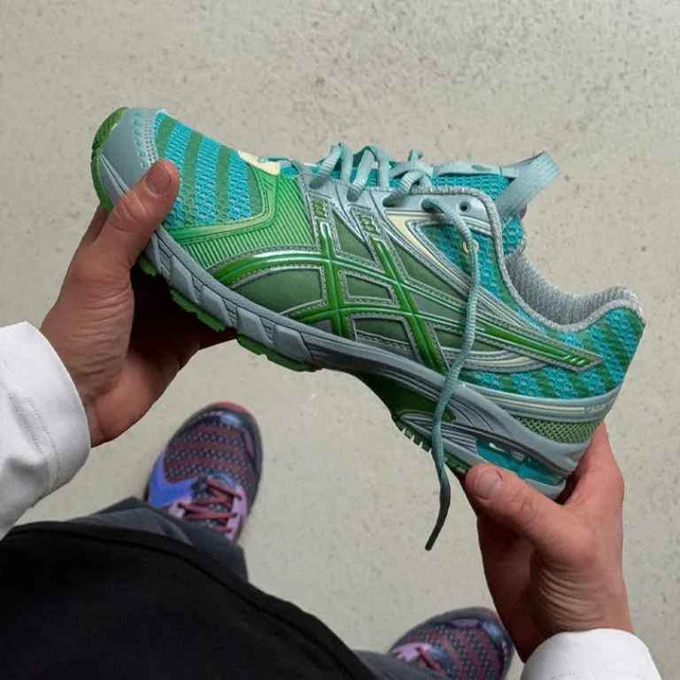 Asics Chaussures De Running Retro*UB9-S GEL-DS Trainer 14 Waterfall / Lichen Rock