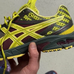 Asics Chaussures De Running Retro*UB9-S GEL-DS Trainer 14 Dark Mustard / Truffle Grey