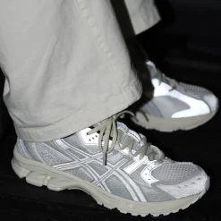 Asics Sneakers Végétaliens|Chaussures De Running Retro*x Min-Nano GEL-Nimbus 10.1 White / Sheet Rock