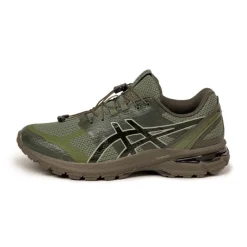 Asics Sneakers En Cuir|Baskets D'Extérieur*x SanSan Gear GEL-Terrain Bronze Green / Tarmac