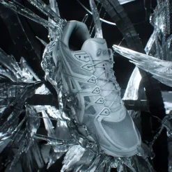 Asics Sneakers Végétaliens|Chaussures De Running Retro*x Unaffected GEL-Kayano 20 Cream / Lake Grey