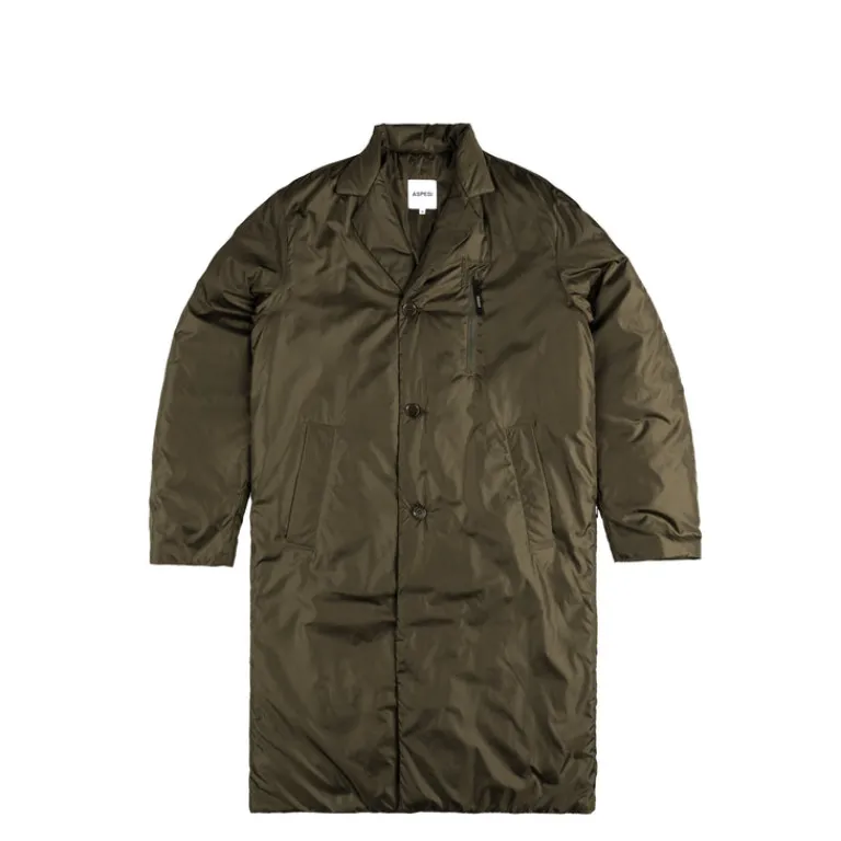 ASPESI Gilets*Denzel Coat Military