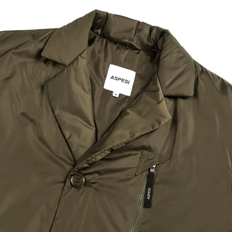 ASPESI Gilets*Denzel Coat Military