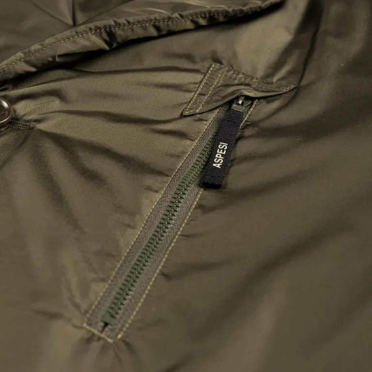 ASPESI Gilets*Denzel Coat Military
