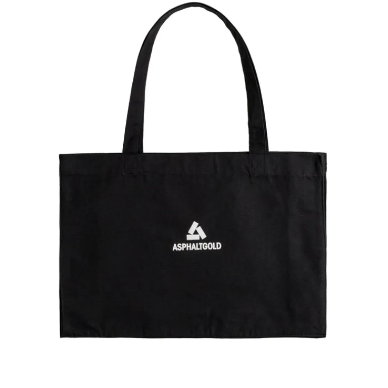 Asphaltgold Alle Anzeigen|Sacs*Canvas Tote Bag Black