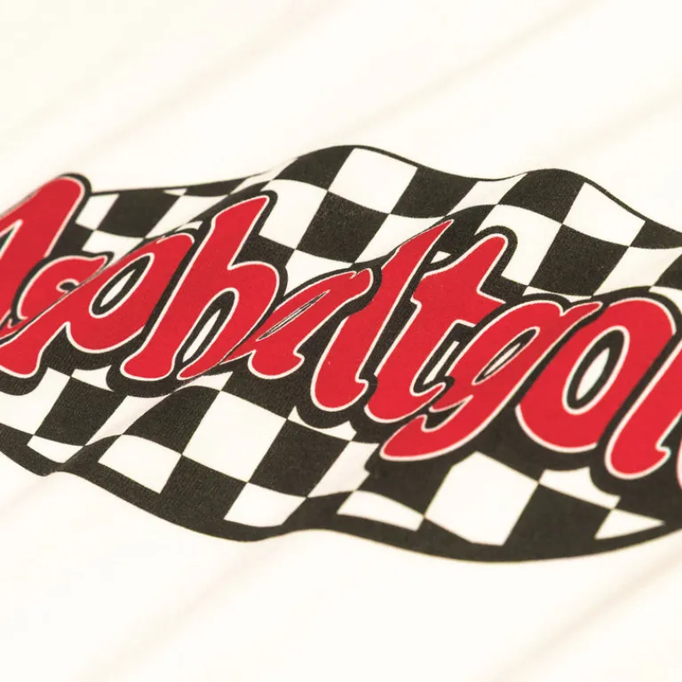Asphaltgold T-Shirts*Checkerboard T-Shirt White