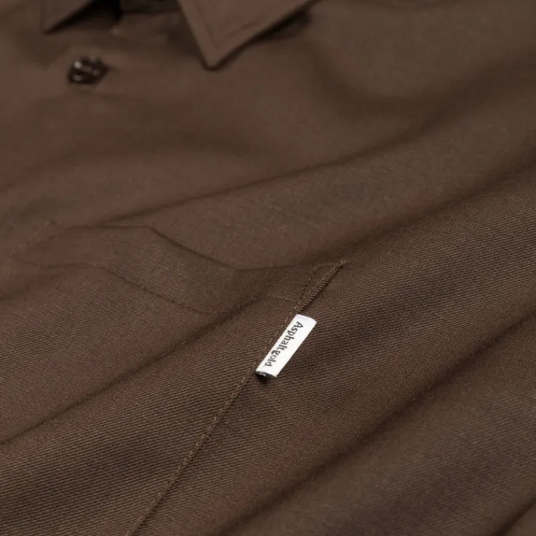 Asphaltgold Chemises*Cotton Shirt Brown