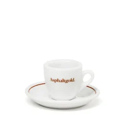 Asphaltgold Alle Anzeigen|Vaisselle*Espresso Cup White / Brown