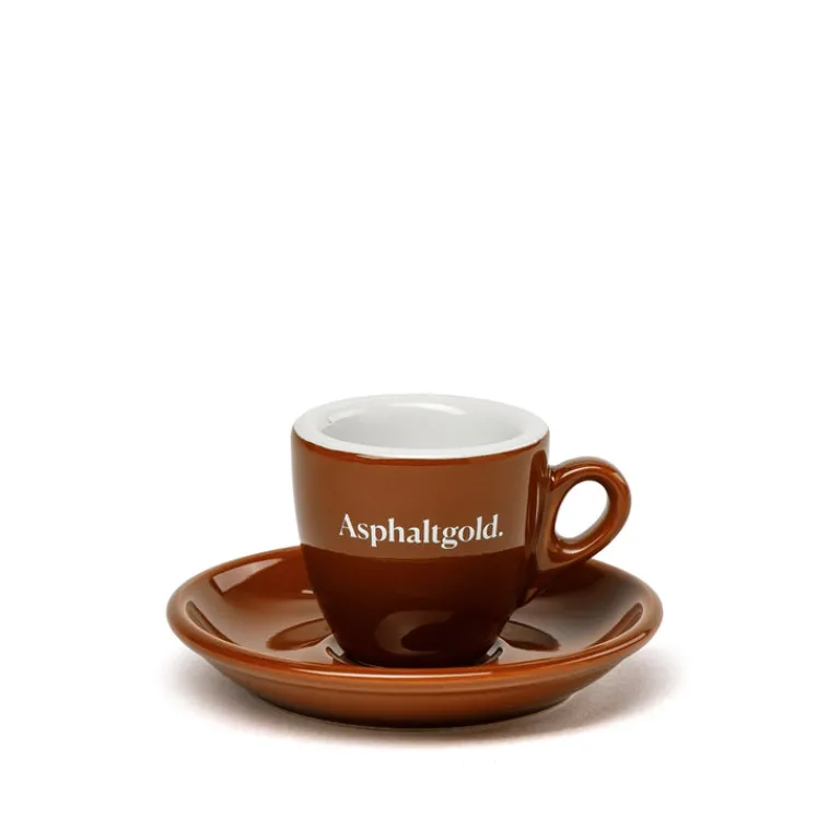 Asphaltgold Alle Anzeigen|Vaisselle*Espresso Cup Brown / White