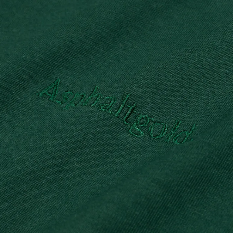Asphaltgold T-Shirts*Essential Cotton T-Shirt Dark Green