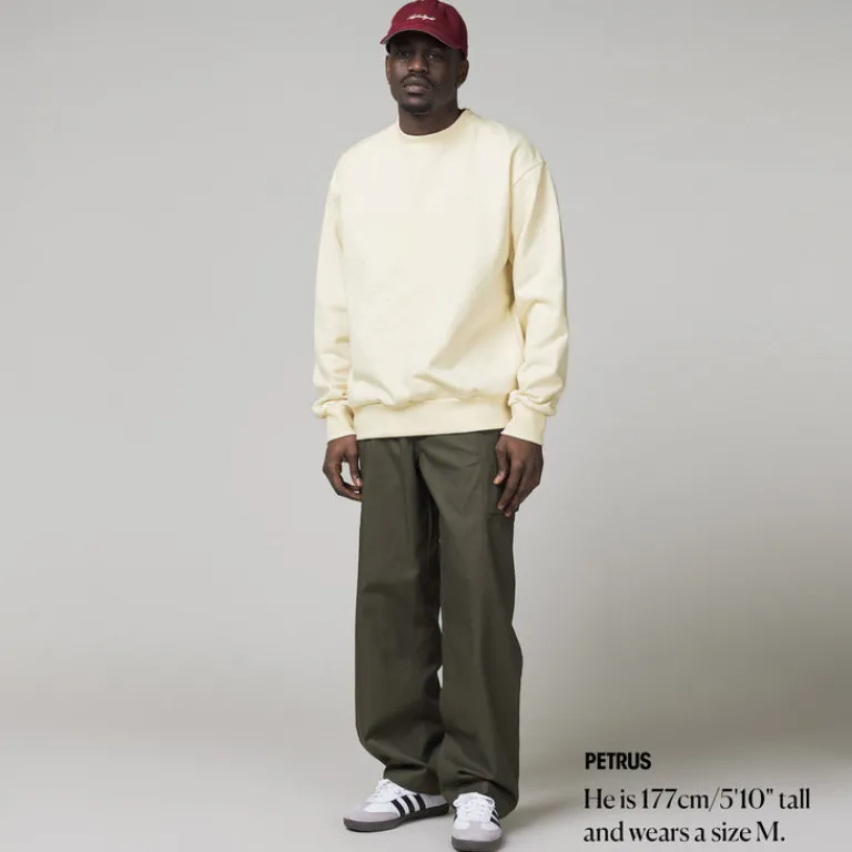 Asphaltgold Pullover*Essential Crewneck Birch
