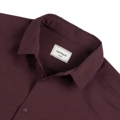 Asphaltgold Chemises*Essential Shirt Dark Bordeaux